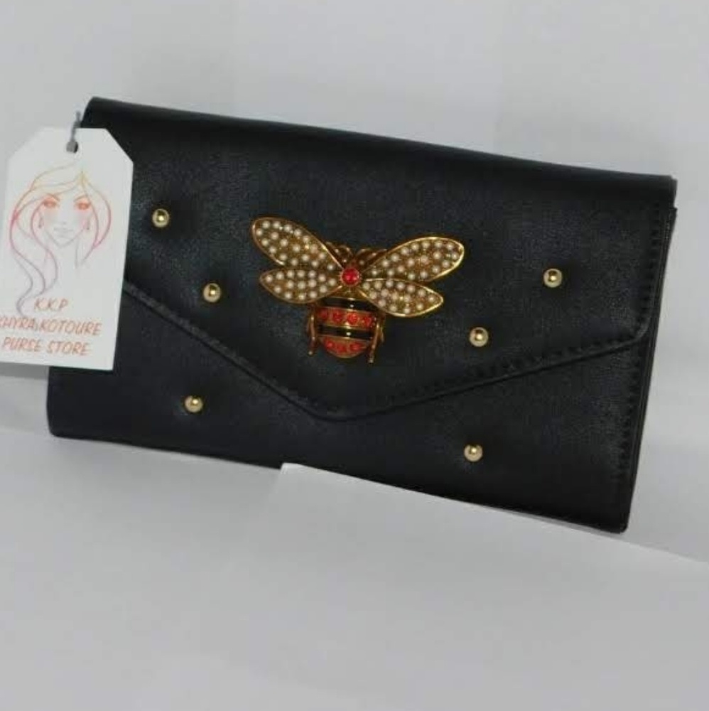 Beehive Clutch Purse